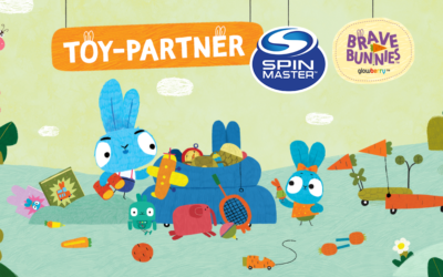 Spin Master launches Brave Bunnies toys across Italy & Germany.